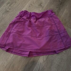 Neon Purple Tennis Skirt